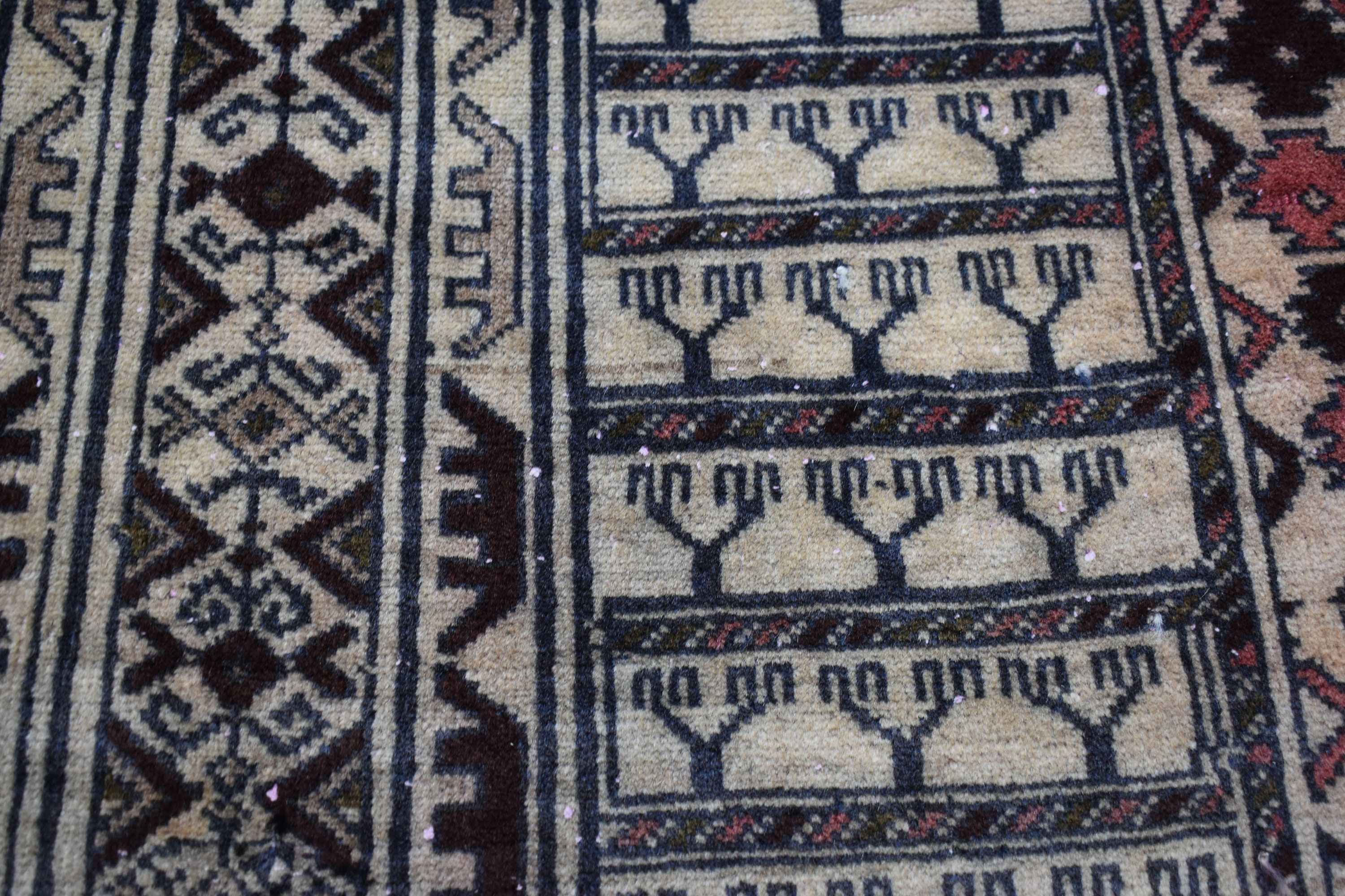 アフガニスタン パルダ ラグ/ヴィンテージ トライバル ラグ