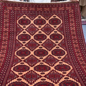 Afghan Vintage Rug, 4x6 Ft Hand Knotted Afghan Tribal Rug, Veg Dyed Hand Spun Wool Baluch Rug, Antique Area Rug, Living Room Bedroom Rugs.