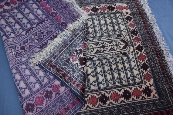 アフガニスタン パルダ ラグ/ヴィンテージ トライバル ラグ