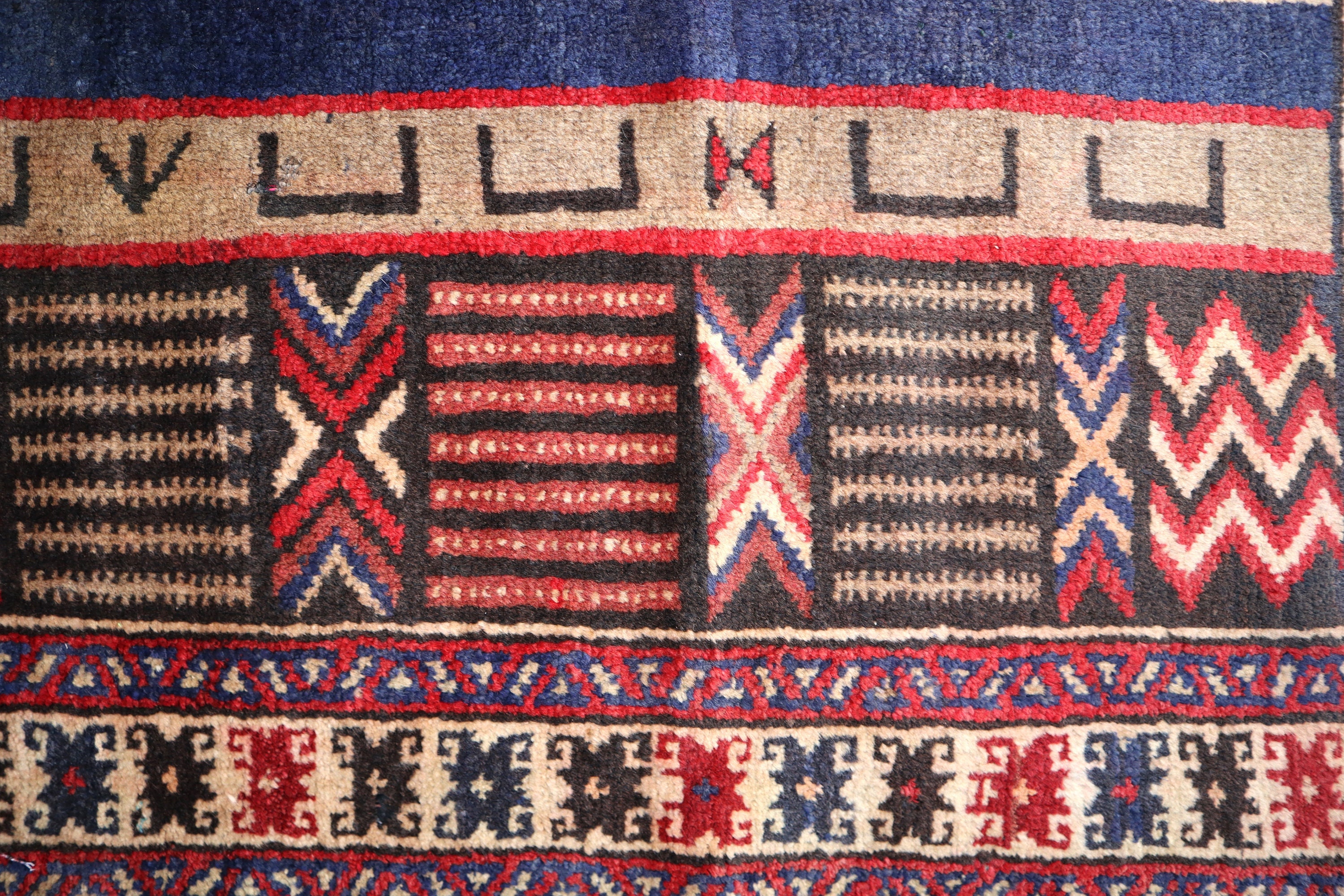 Antique Pictorial Rug 4x6- Antique Lover's Landscape Pattern Wall Décor ...