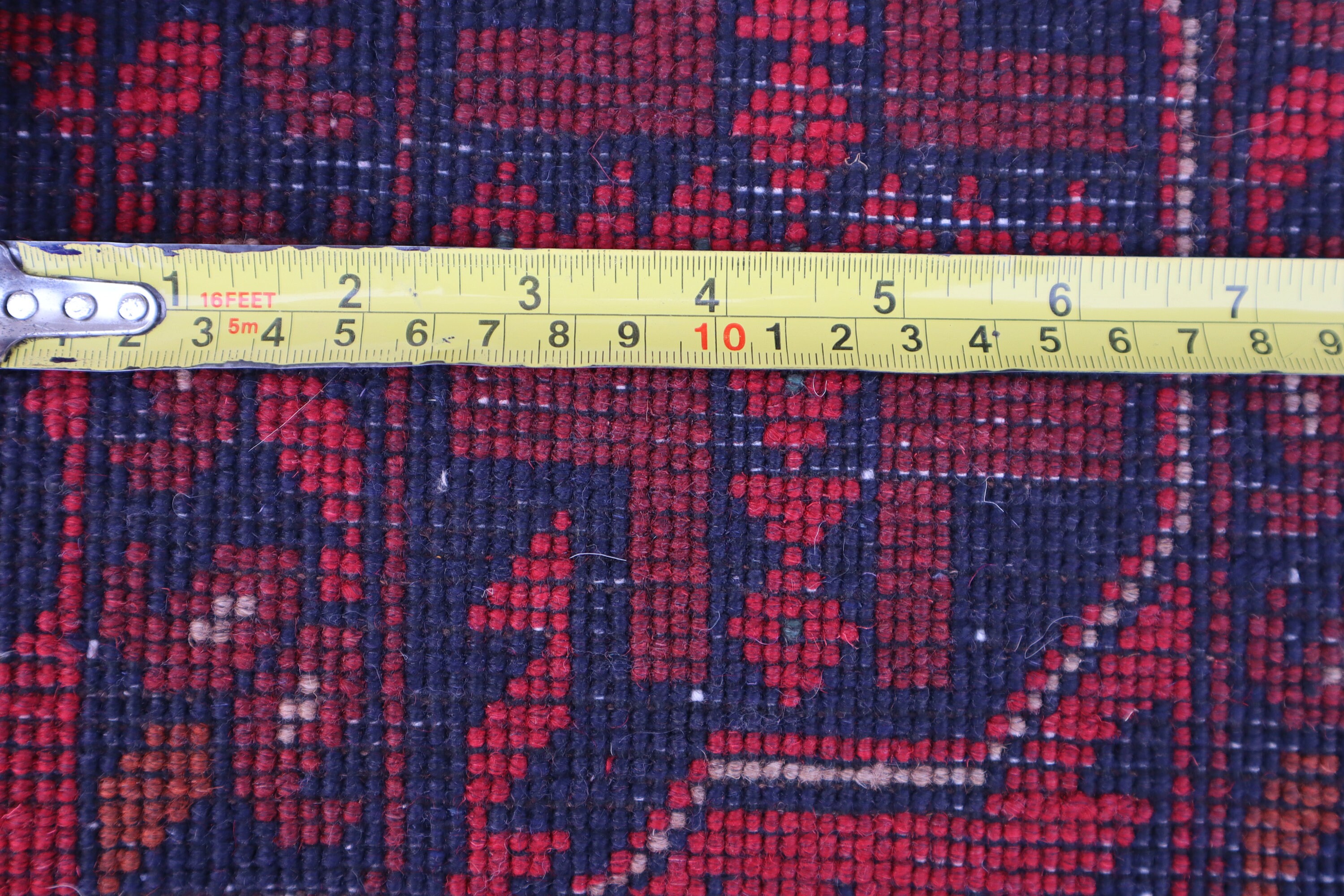 6 x 8 フィート アフガニスタン トルクメン カル ムハマディ レッド