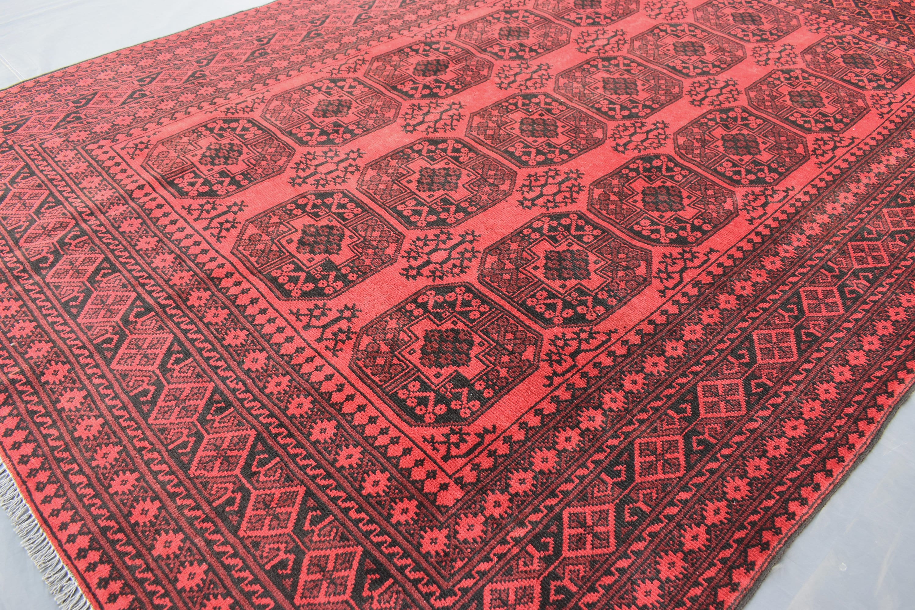 ラグ・カーペット Bukhara rugs Super Fine Luxe Bokhara Wool Rug - Kebabian's Rugs