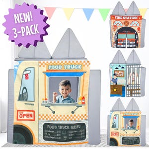 Adventure 3-Pack Play Panels by Couch Swag for Childrens Foam Sofa Kids Couch