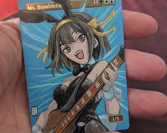 Hand-Painted Ms. Bumbleflower MTG Alter – Custom Magic Card