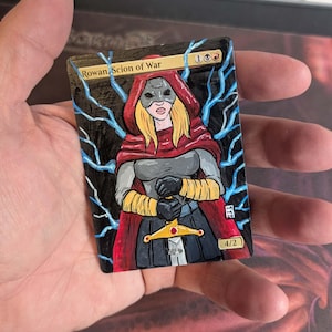 Mtg Rowan, Scion of War - Etsy