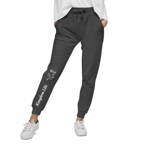 Pantaloni della tuta da jogging unisex Heather Kingdom Life antracite