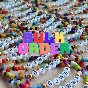 Bulk Orders / Beaded bracelets / Bulk Promotion Bracelets Friendship / Gift bracelet / Beaded Bracelet / Bachelorette party