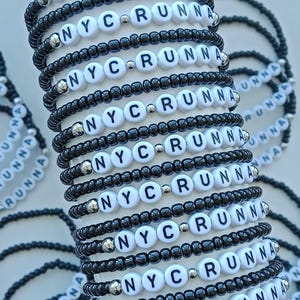 Bulk Marathon Bracelet: World Major Races, Custom Team Gifts