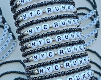 Bulk Marathon Bracelet: World Major Races, Custom Team Gifts