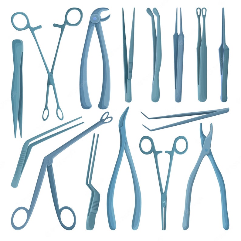 Principles of Sx and Anesthesia : Surgical Instruments - Etsy