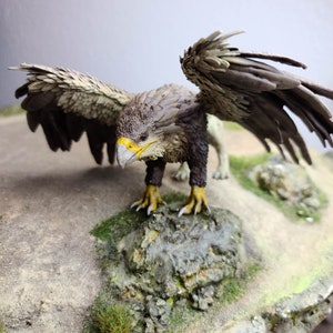 3d Resin Printed Griffin Hand painted!