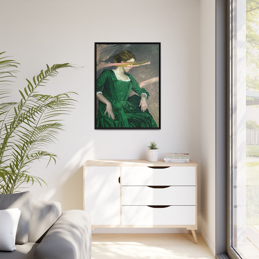 Portrait of a Lady on Fire Premium Artwork Aesthetic - Etsy Australia