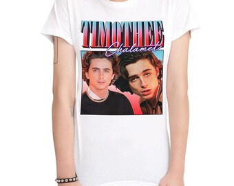 Timothee Chalamet T-Shirt, Men's and Women's Sizes (TMT-039978)