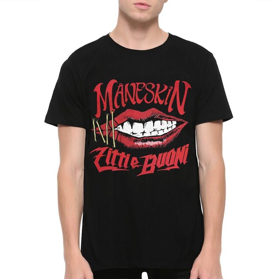 Maneskin Zitti E Buoni Art T-shirt, Men's Women's Sizes (MAN