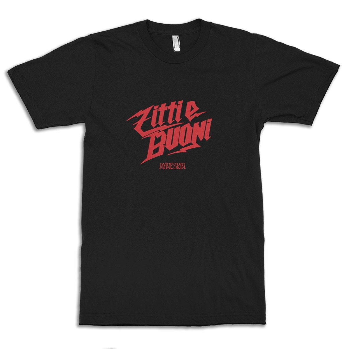 Maneskin Zitti E Buoni Logo T-shirt, Men's Women's Sizes (MAN