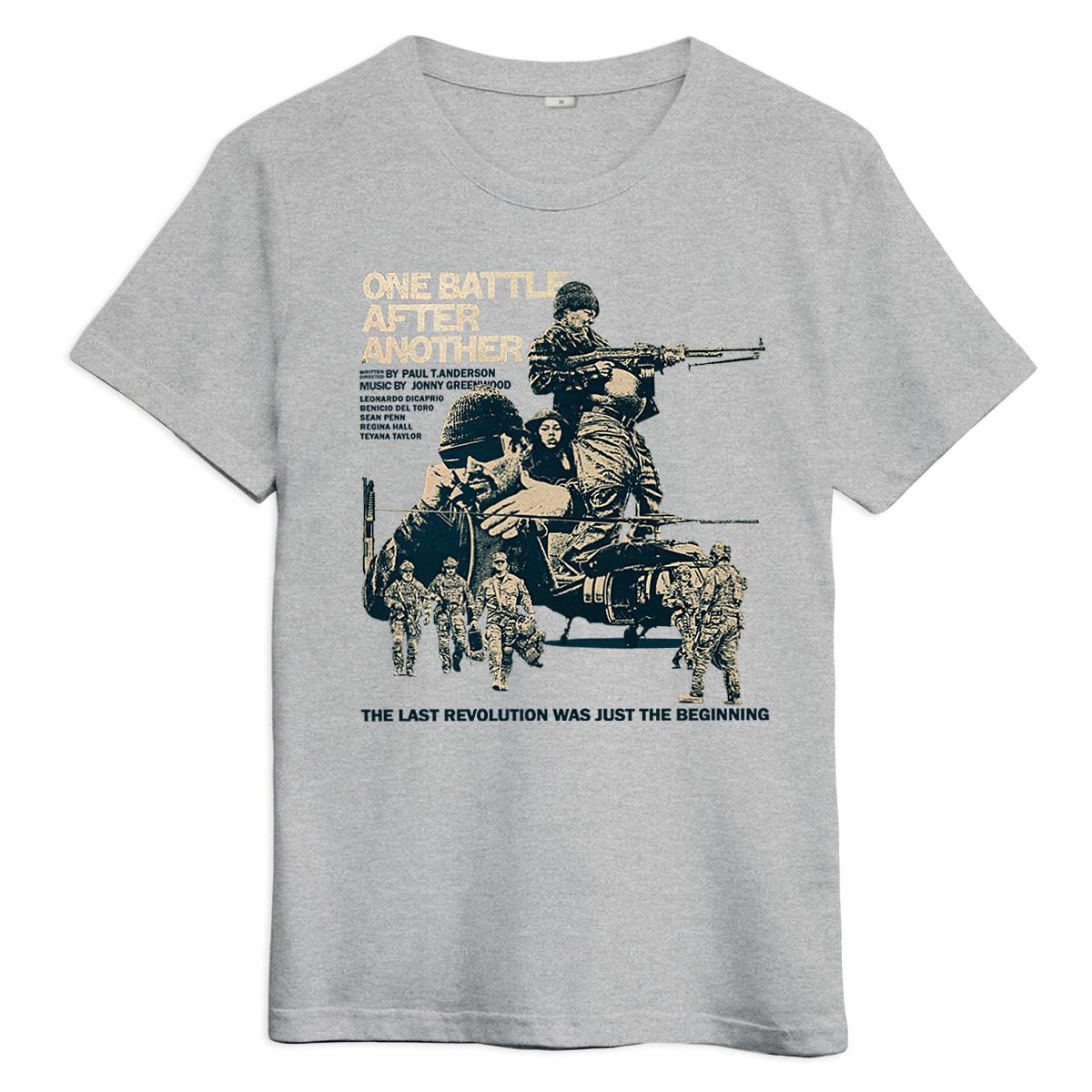 P.T.アンダーソン作「One Battle After Another」Tシャツ（メンズ