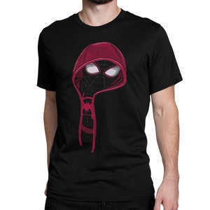 Spider-Man Miles Morales T-Shirt, Spider-Verse Shirt, Men&#39;s Women&#39;s Sizes (SPY-28001)