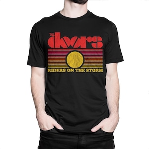 The Doors Riders On The Storm T-Shirt, Men&#39;s Women&#39;s Sizes (dmm-050)