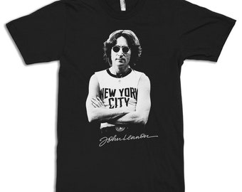 T-shirt John Lennon, tailles homme femme (dmm-053)