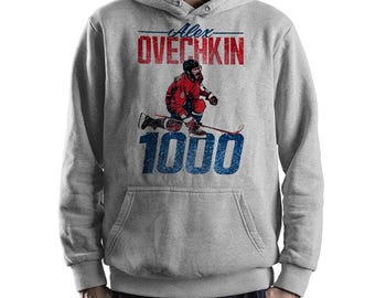 Alex Ovechkin 1000 Goals Record Hoodie and Sweatshirt, Unisex Sizes (VCH-109323)
