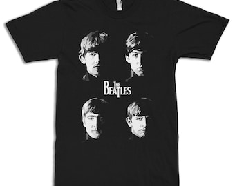 T-shirt graphique des Beatles, tailles homme femme (dmm-075)