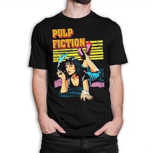 Pulp Fiction Mia Wallace Camiseta Camiseta 100 Algodon Hombre Mujer Todos los Tamanos yw 221 Etsy Espana