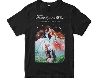 Frankenstein by Guillermo del Toro Art T-Shirt, Men's Women's Sizes (FRK-321270)