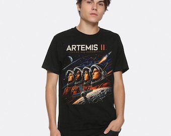 Artemis II NASA For All Humanity T-Shirt, Men's Women's Sizes (NSS-134500)