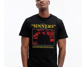 Sinners 2025 T-Shirt, Men's Women's Sizes (SNN-556201)