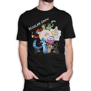 Camiseta de Regular Show, tallas para hombre y mujer (dmm-066)