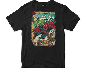 Spider-Man Comics T-Shirt, Men's and Women's Sizes (SPD-648287)