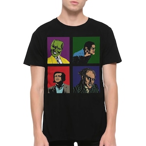 Jim Carrey Movie Characters Art T-Shirt, Men&#39;s Women&#39;s Sizes (MOV-23321)