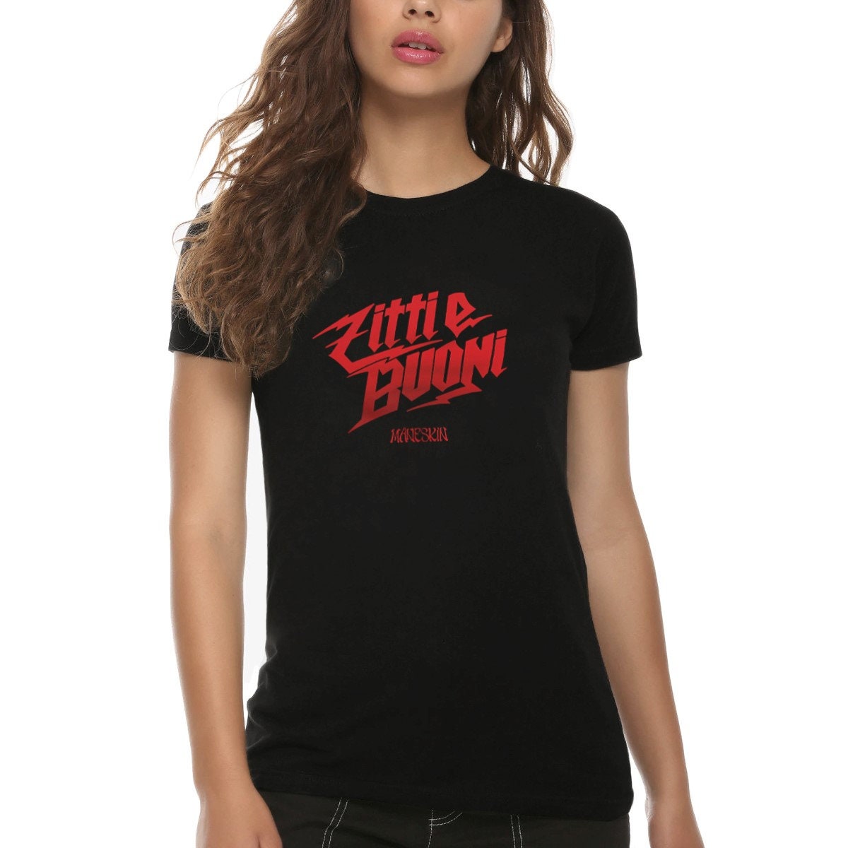 Maneskin Zitti E Buoni Logo T-shirt, Men's Women's Sizes