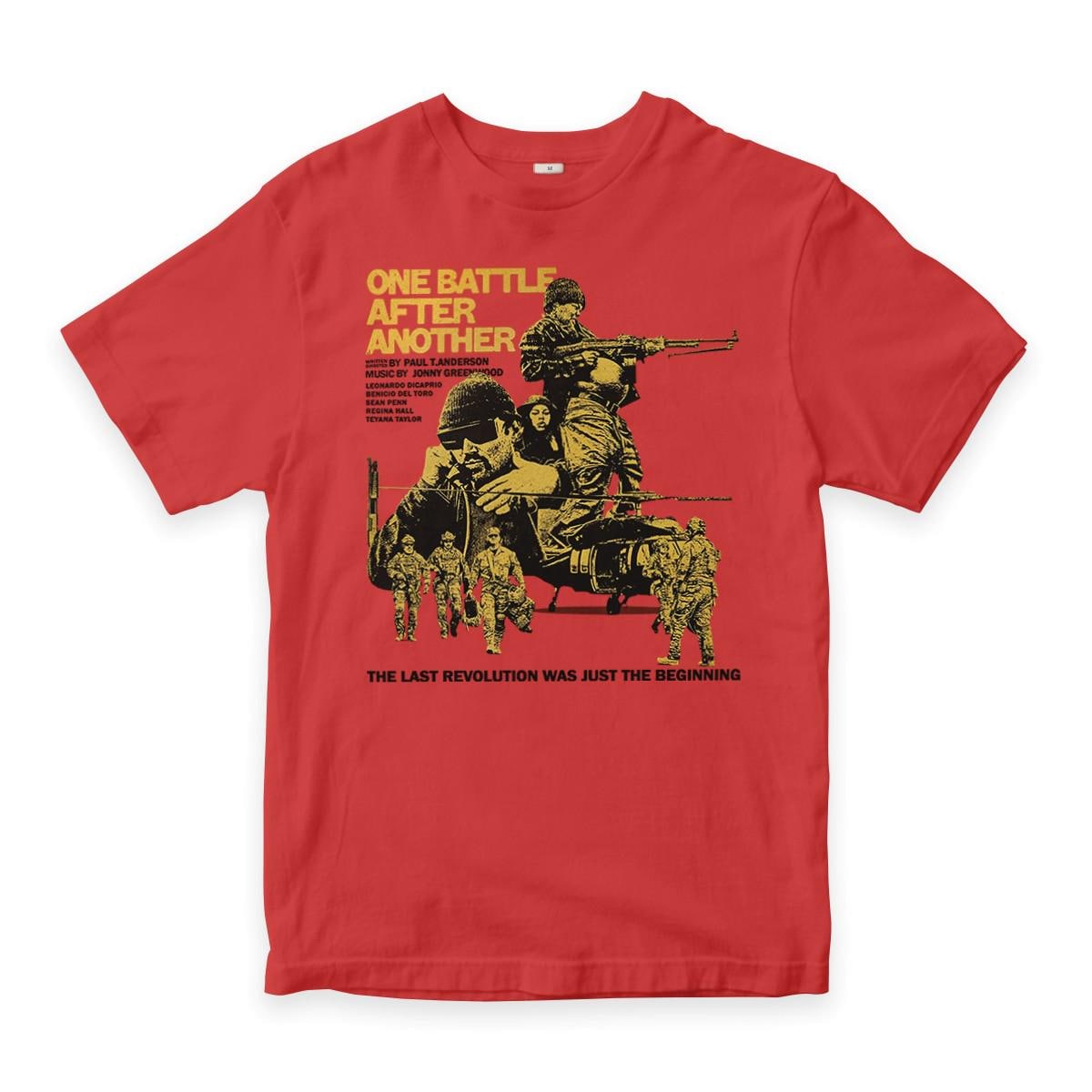 P.T.アンダーソン作「One Battle After Another」Tシャツ（メンズ