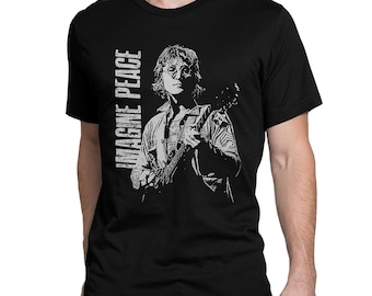 John Lennon Fake Peace T-Shirt, Herren Damen Größen (dmm-060)