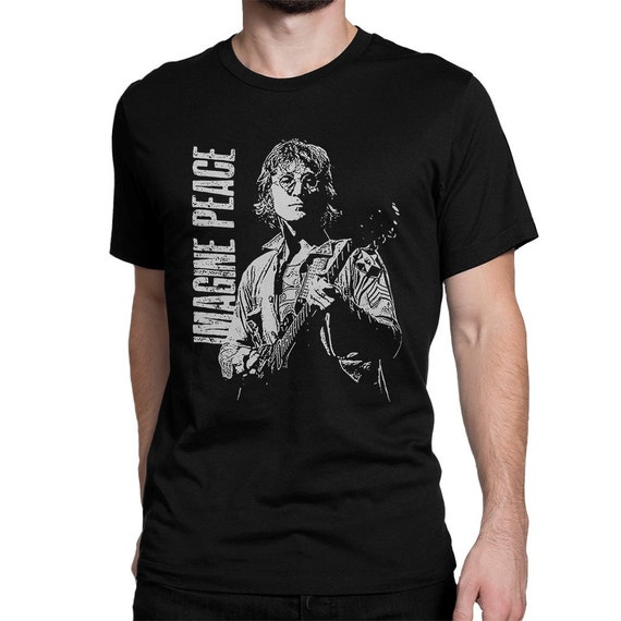 John Lennon Imagine Peace T-shirt, Men's Women's Sizes (dmm-060