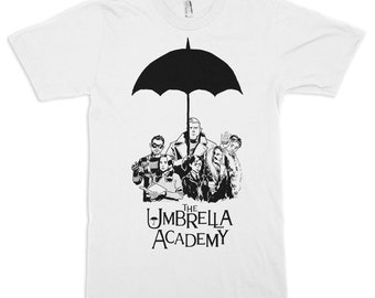 Camiseta de héroes de The Umbrella Academy, tallas para hombre y mujer (dmm-144)