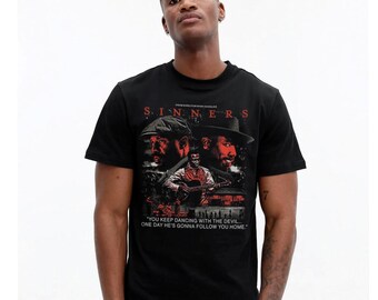 Sinners by Ryan Coogler T-Shirt, Men's Women's Sizes (SNN-208901)