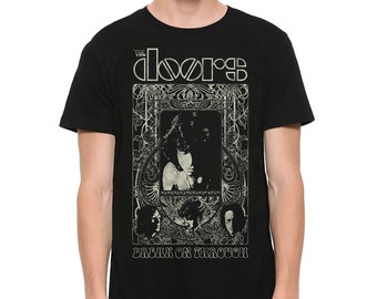 Maglietta vintage The Doors Break on Through, maglietta di Jim Morrison, taglie da uomo a donna (dmm-226)