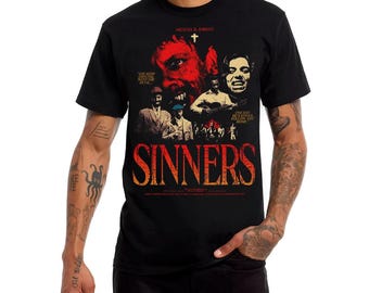 Sinners 2025 Michael B. Jordan T-Shirt, Men's Women's Sizes (SNN-328901)