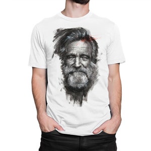 Robin Williams Art T-Shirt, Men&#39;s Women&#39;s Sizes (dmm-051)