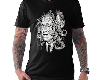 H. P. Lovecraft Dark T-Shirt, Men's Women's Sizes (dmm-219)