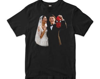 Spider-Man Tom Holland and Zendaya T-Shirt (SPD-473566)