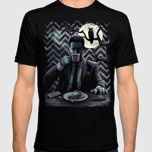 Twin Peaks Dale Cooper Dark T-Shirt, Men&#39;s Women&#39;s Sizes (dmm-027)