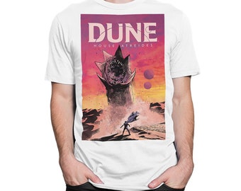 Camiseta con el arte de los Atreides de Dune House, tallas para hombre y mujer (dmm-024)