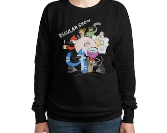 Sweat-shirt et sweat à capuche Regular Show, tailles unisexes (dmm