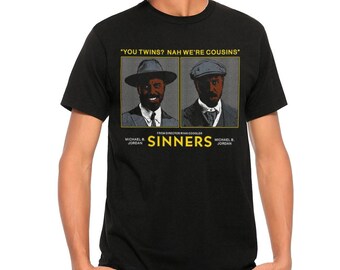 Sinners 2025 Michael B. Jordan T-Shirt, Men's Women's Sizes (SNN-676201)