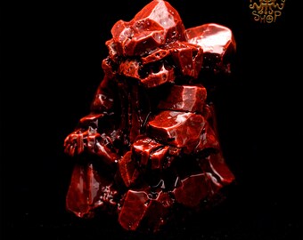 Mini Idolo di Cthulhu Inferno Rosso. Statuette da collezione fatte a mano di H.P.Lovecraft. Culto di Cthulhu. Segno degli Antichi, Arkham Horror. Idolo da collezione.