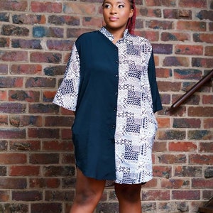 Maisha shirt dress
