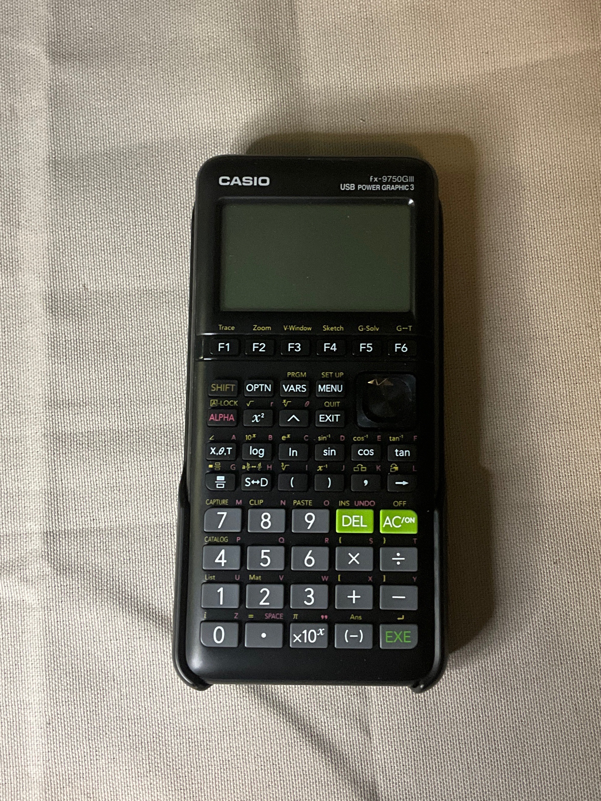Casio Fx9750giii Graphing Calculator Etsy